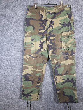 Propper BDU Cargo Pants Mens 34x30 Woodland Camo Combat Tactical Military